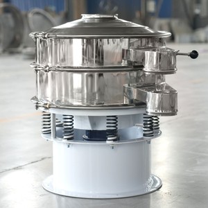 Rotary Vibrating <strong>Sieve</strong> Food <strong>Grade</strong> Stainless Steel Vibration Screen High Efficiency Vibro Sifter <strong>Spice</strong> Screening <strong>Machine</strong> - Product Image 4