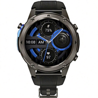 Montre connectée GPS de sport unisexe DM56 avec écran AMOLED HD de 1,43 pouce, étanche IP68, suivi du sommeil, bracelet en gel de silice