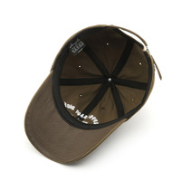 Hoge Kwaliteit Custom Katoen Print Logo Baseball Cap Borduren New York 6 Panel Zwarte Baseball Hoed Met Borduurwerk Logo