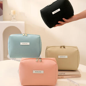 Bolsa de Cosméticos Beenlove de Gran Capacidad, Estuche de Maquillaje Portátil de Viaje, Rosa, Azul, Marrón, Negro, Origen Yiwu RH2548 - Product Image 3