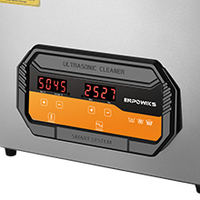 Nettoyeur à ultrasons professionnel 15L avec minuterie numérique et chauffage en acier inoxydable 304 pour cartes de circuits imprimés, prothèses dentaires, petites pièces