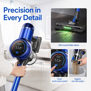 PVC2401 Cordless <b>Stick</b> Vacuum Cleaner 151-180AW OLED Display HEPA Filter Lightweight for Household Cleaning - Product Image 3