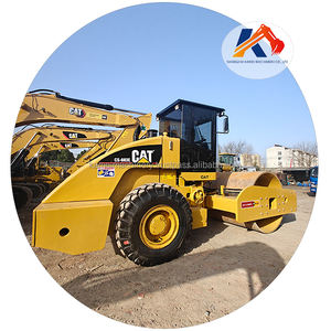 Maquinaria de construcción compactador de suelo para gatos usado CAT CS683E CS56B en alta calidad con precio preferencial a la venta - Product Image 1