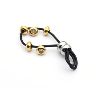 Aanpassen Verschillende Specificaties Rvs Plated Goud Slider Kralen Verstelbare Armband Sieraden Spacer Kralen - Product Image 5