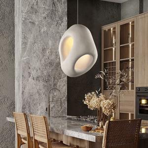 Lámpara de Techo LED de Altura Ajustable Estilo Wabi-Sabi, Diseño Original Japonés Creativo, Lámpara de Mesa/Bar para Casa de Huéspedes/Hotel - Product Image 1