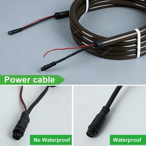 Tubo Neon Flessibile Nero 24V DMX 360 Gradi RGBW D30 D22 per Luci da Discoteca e Rave Club - Product Image 5