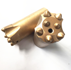 Broca de Perforación de Roca Dura de 43 mm R25 R28 R32 de Acero al Carbono Fundido para Operaciones de Minería y Perforación de Barrenos - Product Image 1