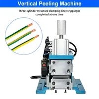 Machine à dénuder les fils pneumatique 3F, dénudeur de câbles réglable de 0,5 à 3 mm pour petits câbles, fils multiconducteurs, faisceaux de câblage électronique