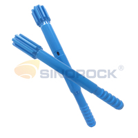 Adaptateurs de tige Atlas Copco T38 T45 à prix d'usine pour outils de forage à marteau supérieur, moulés, haute efficacité, longue durée de vie, pour carrières