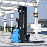 Gerbeur électrique à double élévateur homologué CE ISO, capacité 1,5T 2T 3T, hauteur de levage 3m 5m, avec batterie lithium-ion