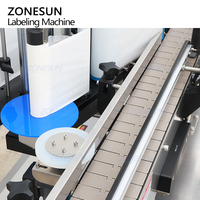ZONESUN ZS-TB260RA étiquettes inviolables étiqueteuse automatique de bouteilles de pots ronds auto-adhésifs