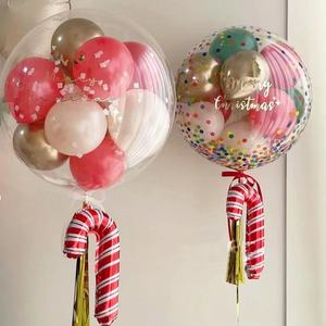 Hot Selling 10/12/18/24/36 Inch <b>Round</b> Bubble Transparent Bobo <b>Balloon</b> Clear Helium <b>Balloon</b> for Wedding Birthday Party Supplies - Product Image 4
