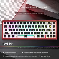 Kit MT65 Mini Clavier Compact Barebone 65% Personnalisé en Alliage d'Aluminium CNC OEM/ODM avec Conception de Marque Personnalisée