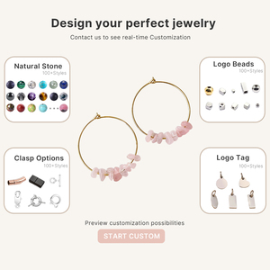 Pendientes Colgantes de Acero Inoxidable con Baño de Oro de 18K, Diseño 2026, Estilo Vintage para Mujer, Venta al Por Mayor, Regalo - Product Image 6