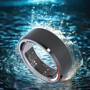 Smart Ring Blood Oxygen Sleep Monitor Waterproof Fitness Health Heart Rate Stress Drop Shipping Android IOS Sports