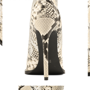 Surdimensionné Cuisse Haute Boîte de Nuit <span class=keywords><strong>Sexy</strong></span> Bout Pointu Mince à talons hauts <span class=keywords><strong>cuissardes</strong></span> Serpent Bottes pour Les Femmes - Product Image 3