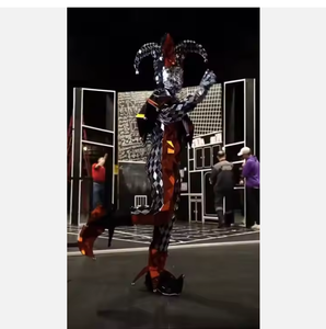 Cermin kostum tari pria, kostum badut kualitas tinggi, cermin penampilan jalanan, profesional - Product Image 1