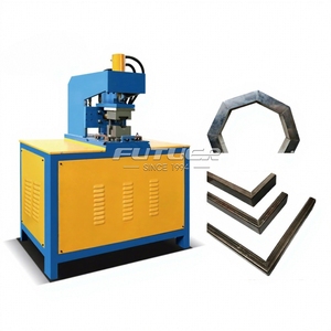 Machine de poinçonnage d'angles de tuyaux 45/90 degrés, machine hydraulique de découpe carrée pour tubes de porte, acier inoxydable - Product Image 2