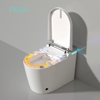 Vente chaude : WC intelligent monobloc avec bidet, cuvette de toilette, sanitaire d'hôtel, télécommande, montage au sol pour