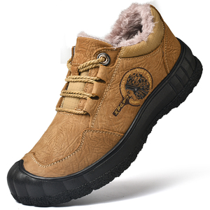 Suministro de fábrica Precio al por mayor Zapatos de cuero genuino Trekking Hombres Zapatos Impermeables Zapatos de senderismo al aire libre - Product Image 2