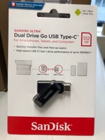 Clé USB SanDisk Ultra Go 512 Go Type-C 3.1 OTG 100% originale, nouvelle clé USB 3-en-1, stylo, clé USB