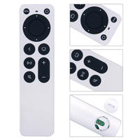 Télécommandes universelles de remplacement les plus récentes pour tous les appareils Apple TV, programmation infrarouge pour fonction de contrôle mobile RCU002