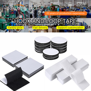 Toptan naylon yuvarlak köşeler ve dikili cırt cırt olmayan çekilebilir yapışkan şeritler ayakkabı yapışmasını için cırt cırt bant - Product Image 1