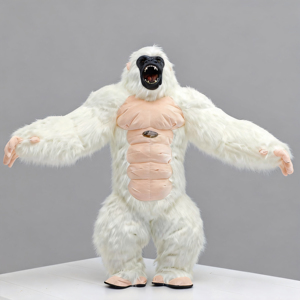 Costume da Mascotte Gonfiabile Personalizzato a Forma di Gorilla Scimmia da 2,6 m, Travestimento a Tema per Adulti, per Carnevale, Palcoscenico, Personaggio dei <span class=keywords><strong>Cartoni</strong></span> Animati - Product Image 1