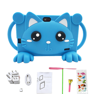 Premium Parent Control Mode <b>7</b> Inch Android 15 Cat Kids 4+64GB New <b>Tablet</b> PC for Gaming Learning Drawing Wi-Fi Educational School - Product Image 2