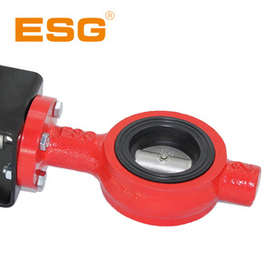 Válvula de mariposa neumática ESG serie 300 para uso con agua y vapor con sello EPDM y cuerpo HT200 - Product Image 3