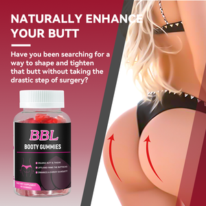 Chinaherbs Private Label Ours Femmes Plus Grosses Fesses Booster Lifting Hanche Et Fesses Amélioration Des Fesses BBL Gummies Pour Les Fesses - Product Image 4