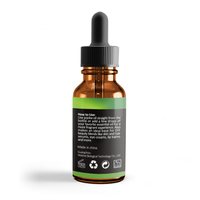 Conception gratuite Chine Usine CMJN Impression Cosmétique Bouteille Synthétique Papier Emballage Étiquette Parfum Autocollant