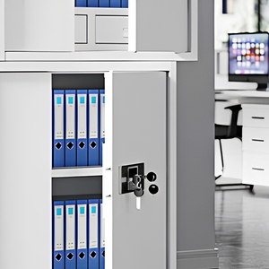 Gabinete de Seguridad para Oficina de Acero, con Cerradura Electrónica de Contraseña, para Almacenamiento de Archivos y Oficinas Corporativas - Product Image 5