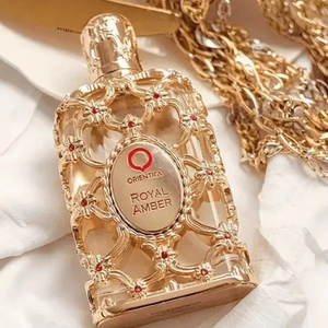 Orientica Luxury Collection Rouge <span class=keywords><strong>Eau</strong></span> <span class=keywords><strong>De</strong></span> <span class=keywords><strong>Parfum</strong></span>, Profumo Arabo con Note Legnose, Muschio e Alghe, 2.7oz/80ml - Product Image 6