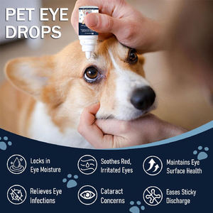 Detergente per Macchie Lacrimali per Animali Domestici con Logo Personalizzato, Trattamento per <span class=keywords><strong>Occhi</strong></span> Secchi e Infestazioni, Gocce Oculari per Cani e Gatti, Medicina Oculare per Animali - Product Image 2