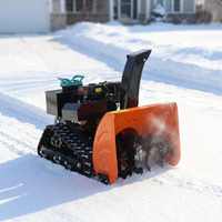 Souffleuse à neige télécommandée avec chenilles et réglage de hauteur à distance pour les acheteurs de matériel en gros