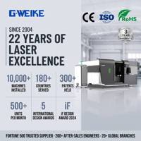 Machine de découpe laser à fibre à plaque plate et tube haute performance GWEIKE série GAR, CNC, échange rapide en 15 secondes