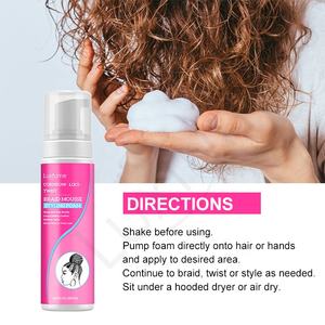 <span class=keywords><strong>Mousse</strong></span> para Peinar sin Residuos, Fijación <span class=keywords><strong>Extra</strong></span> Fuerte, Alto Brillo, Hidrata el Cabello, Ligero, para Trenzas, Twists y Locs - Product Image 5