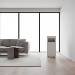 <span class=keywords><strong>Climatiseur</strong></span> <span class=keywords><strong>mobile</strong></span> portable électrique à économie d'énergie 8000 Btu R410A pour la maison, le bureau, la voiture et l'extérieur - Product Image 5