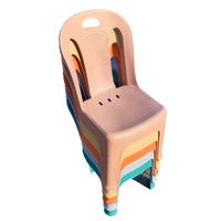 Chaise en plastique imperméable, design moderne, écologique, livraison rapide, pour mobilier de restaurant, usage commercial
