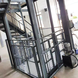 कस्टम 3 मीटर 5 मीटर 10 मीटर गोदाम लिफ्ट वाहन व्यक्ति के लिए माल माल ढुलाई के लिए लघु सामग्री कार्गो लिफ्ट - Product Image 3