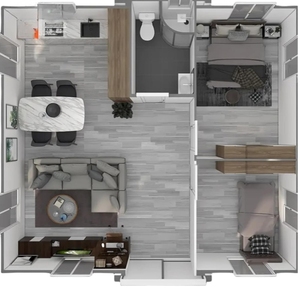 Maison conteneur modulaire de luxe Dayang 20 40 pieds, personnalisable, avec salle de bain complète, salon, chambre et bureau, préfabriquée en acier, extensible - Product Image 4