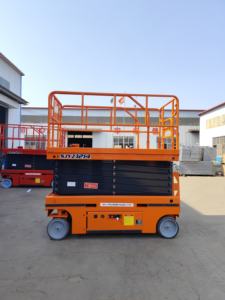 Piattaforma di Lavoro Aerea Elettrica Semovente Certificata CE, Piattaforma a Forbice Industriale 6-16m - Product Image 6