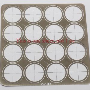 Dontop Chrome <strong>Telescopic</strong> Sight Reticle with Dot and Cross Hair 17mm Inner Diameter 19/17 Objective <strong>Lens</strong> - Product Image 2