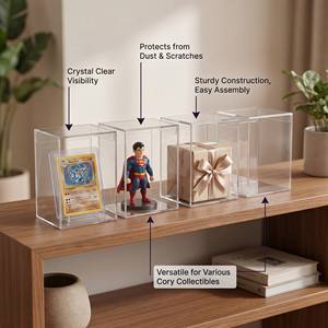 Boîte pliante en <span class=keywords><strong>plastique</strong></span> transparente <span class=keywords><strong>avec</strong></span> logo personnalisé et <span class=keywords><strong>couvercle</strong></span> rabattable pour le rangement <span class=keywords><strong>de</strong></span> cadeaux et <span class=keywords><strong>de</strong></span> fournitures <span class=keywords><strong>de</strong></span> bureau, en PET/PVC recyclé - Product Image 6
