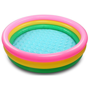 <span class=keywords><strong>Piscina</strong></span> Inflable de PVC WATERHAN de 3 Anillos, Rosa, Amarillo y Verde, Ligera y Duradera, <span class=keywords><strong>para</strong></span> Bebés y Niños de <span class=keywords><strong>1</strong></span> <span class=keywords><strong>Año</strong></span>, Venta al Por Mayor - Product Image 4