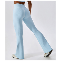 Leggings Deportivos para Mujer, de Poliéster, Cintura Alta, Pierna Ancha, Casuales, con Bolsillos Laterales, Modelo 2026, Ideales para Yoga, Gruesos, Estilo Sexy