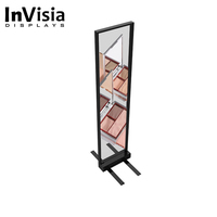 Module d'affichage à LED holographique à cadre vertical intérieur LP de 250*1000mm pour magasin de détail