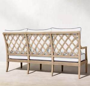 Muebles de Jardín para Patio, Sofá de Teca Resistente a la Intemperie - Product Image 3