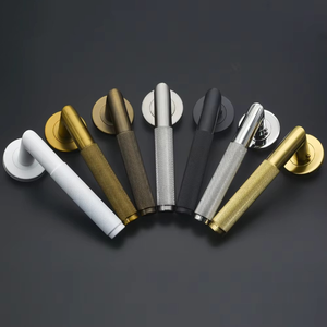 304 Stainless Steel Knurled <strong>Door</strong> <strong>Handle</strong> In Popular Gold Black Bronze Finishes For Home Use - Product Image 1